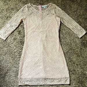Papaya Junior Lace Dress Size M